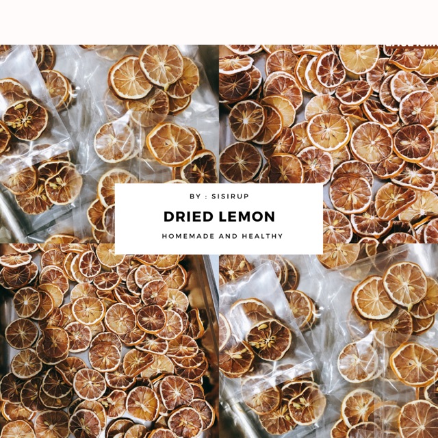 Dried Lemon / Lemon Kering 10 gram / kualitas bagus