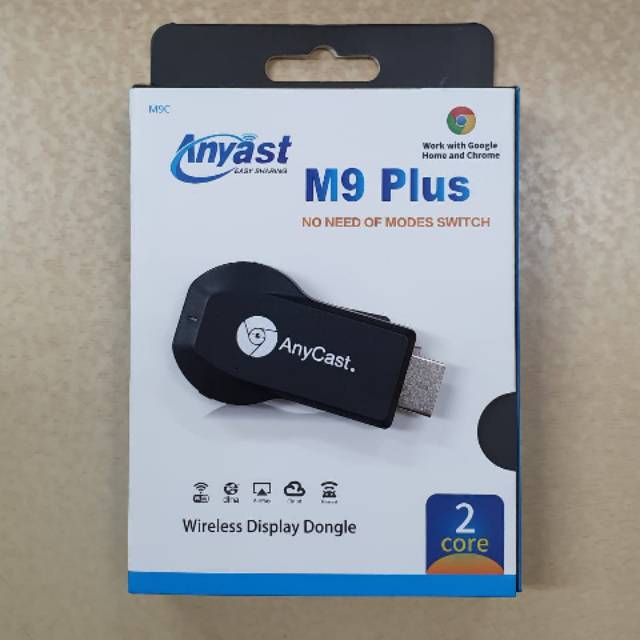 ANYCAST M9 PLUS HDMI WIRELESS DISPLAY PORT DONGLE