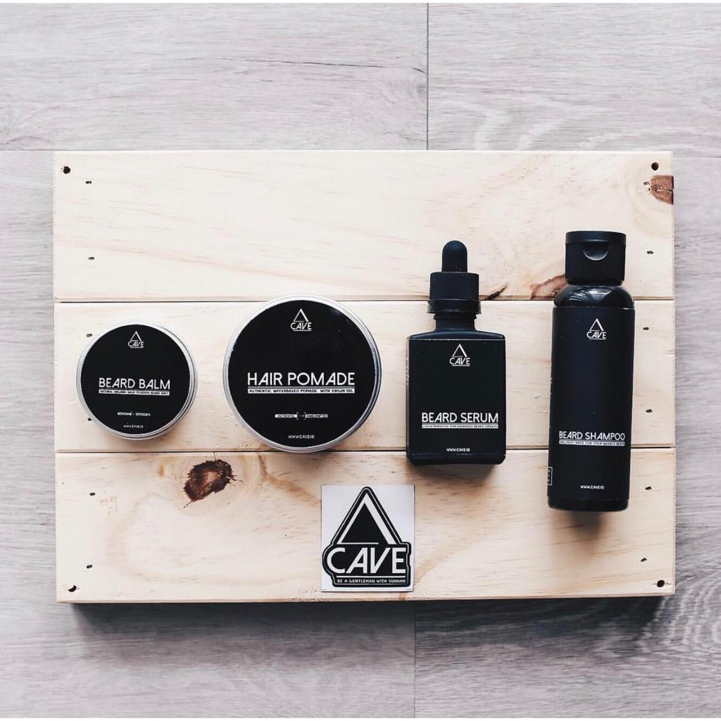 Beard Serum Cave Original Serum Penumbuh Jambang Rambut Kumis Alis Aman Herbal Beard OIL ASLI Bukan Minoxidil