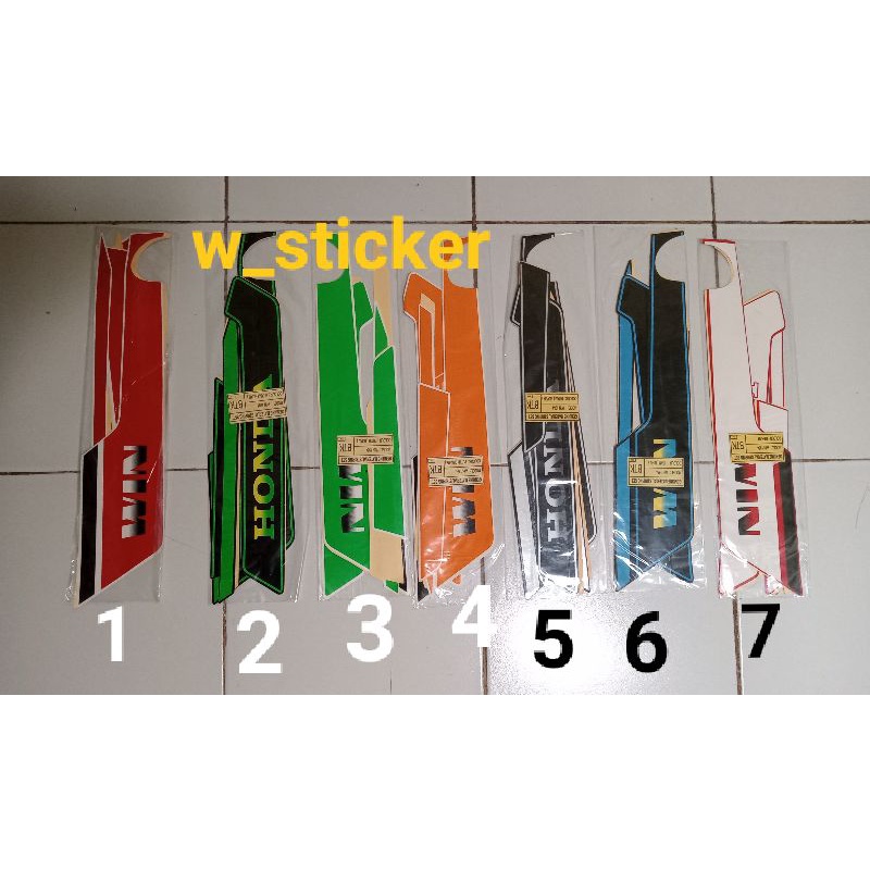 Striping  Stiker Honda Win Honda Win 1984