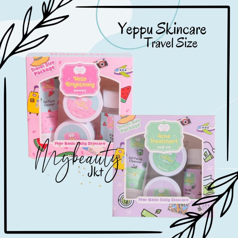 YEPPU SKINCARE TRAVEL SIZE By KIYOWO [KAIZEN]