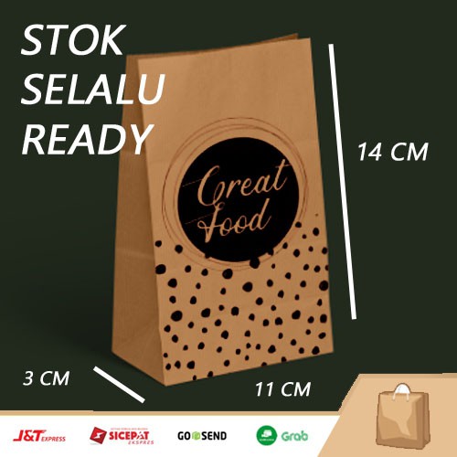 

Kertas Bungkus Makanan Coklat Bermotif Craft Samson 14X11cm Kertas Coklat Packing Bermotif Custome