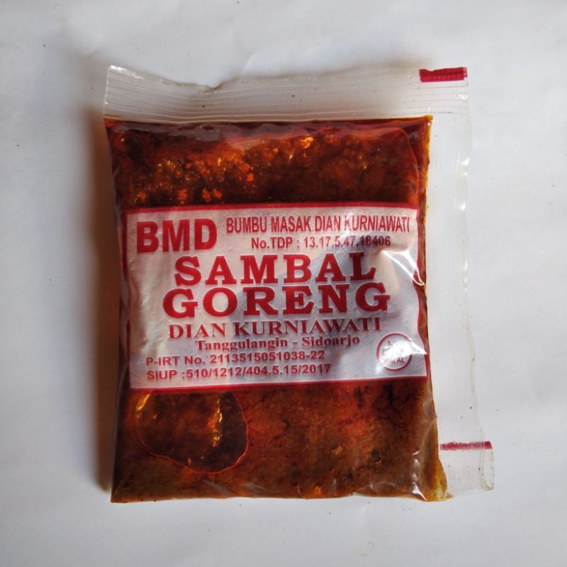 

Bumbu Masak BMD sambal goreng