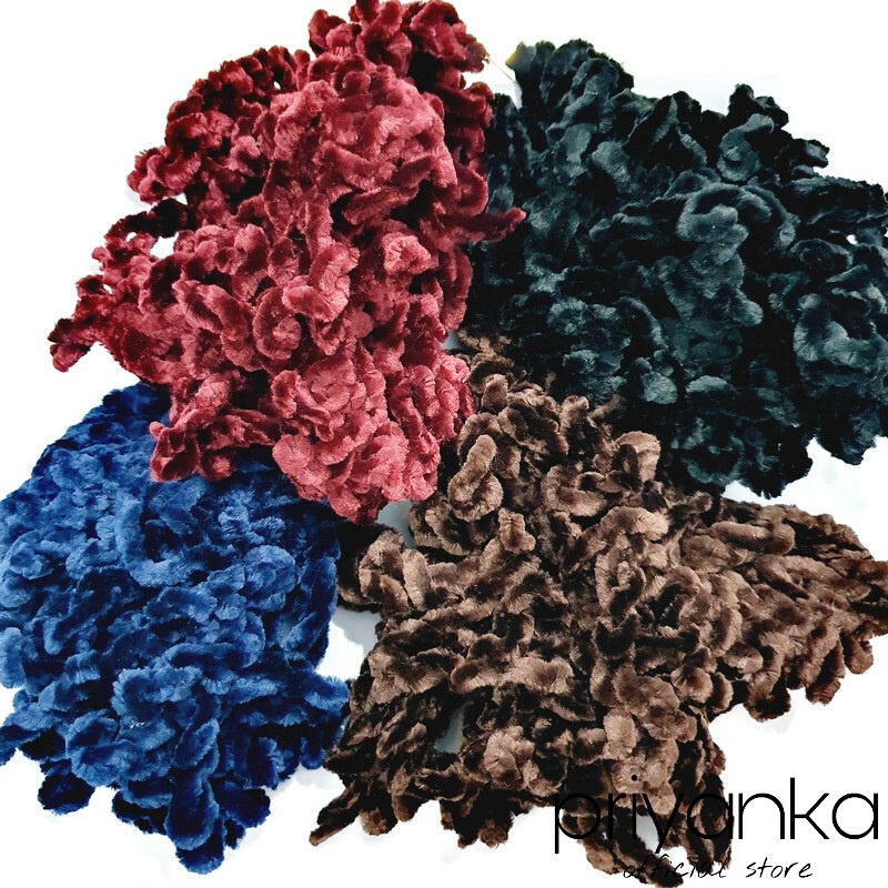 BESAR Ikat Rambut Ubur Ubur Mini/Kunciran Cendol Konde/Cepolan Hijab Scrunchie