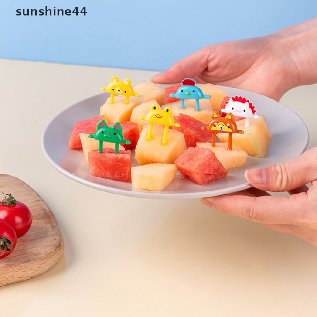 Sunshine Garpu Buah mini Bentuk Kartun Hewan Lucu selection