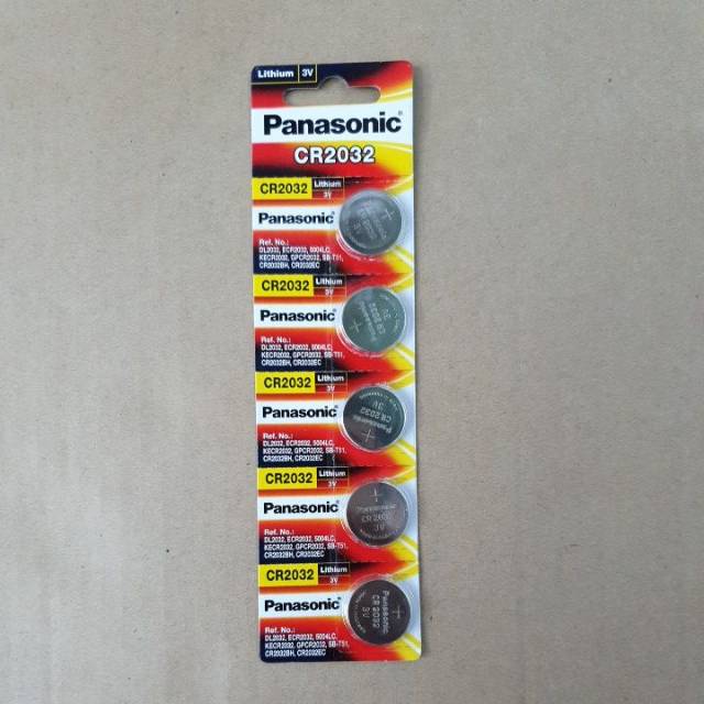 Baterai Panasonic CR2032 Lithium 3V Orignal