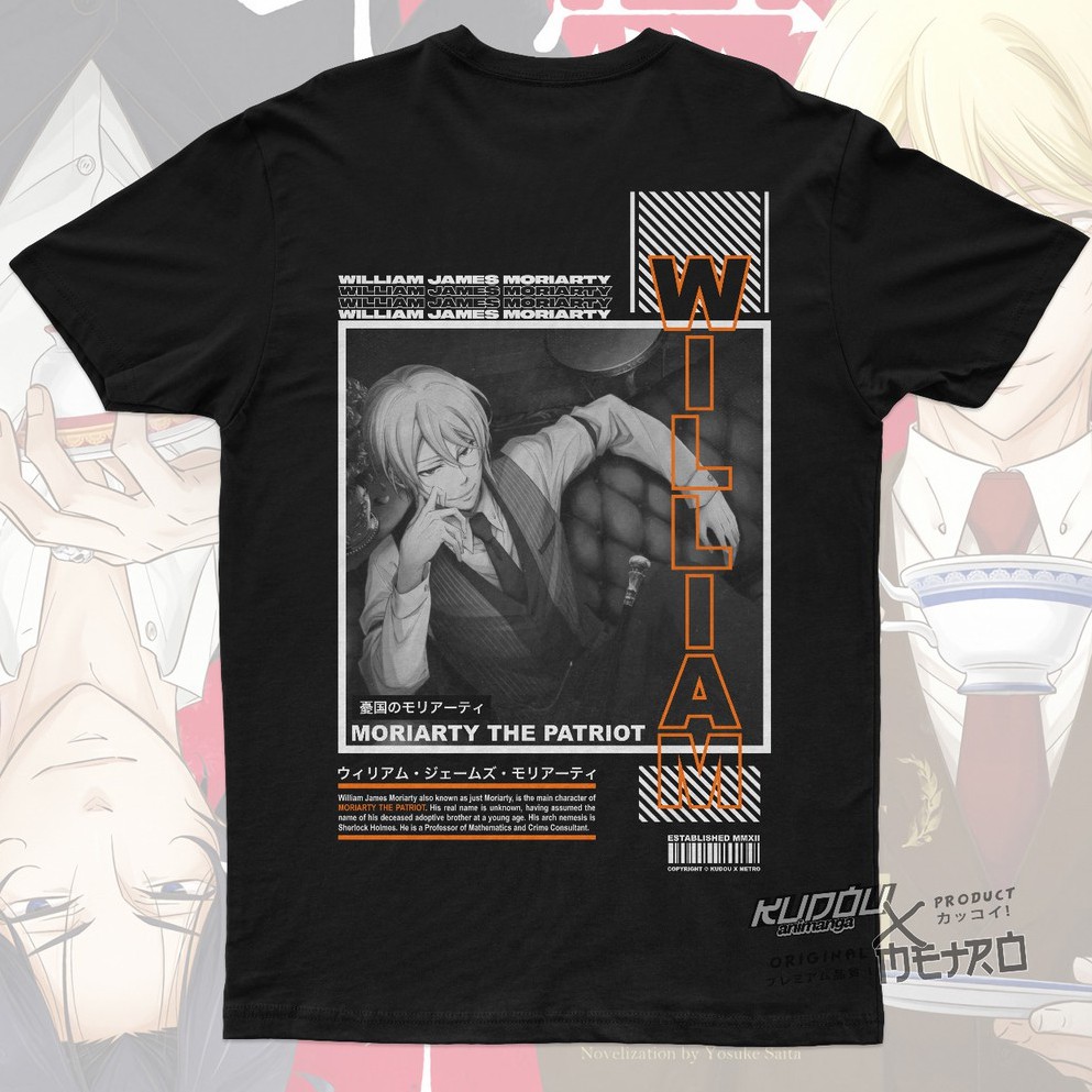 Kaos William James Moriarty Anime Manga Moriarty the Patriot Premium