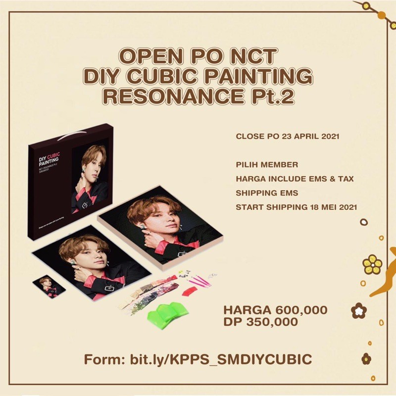 NCT DIY CUBIC PAINTING RESONANCE PT 2
