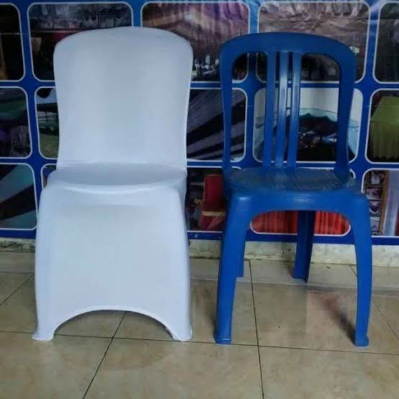 COVER KURSI NAPOLLY 101 MODEL KETAT SARUNG KURSI NAPOLI SARUNG KURSI PLASTIK SARUNG KURSI NAPOLI 101
