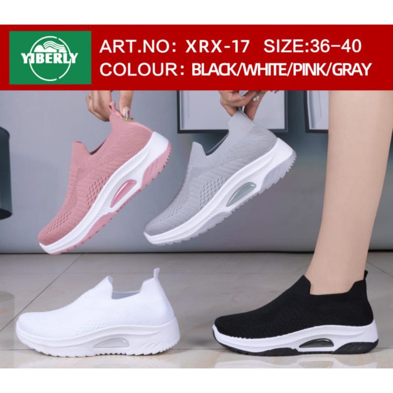 sepatu rajut import yiberly XRX 18 NON TALI original terbaru redy di toko iffa