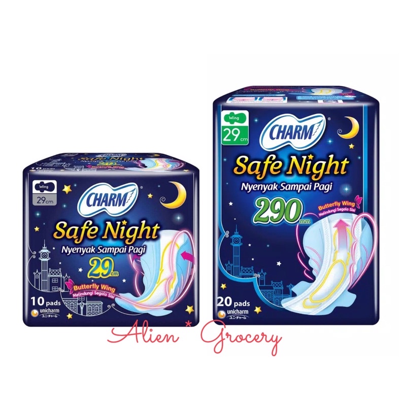 CHARM Safe Night WING 29cm isi 10 20