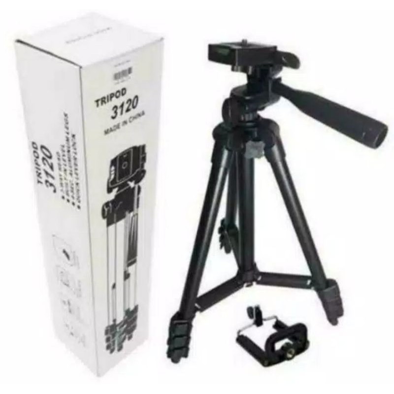 Tripod 3120 1meter bahan Full Besi KOKOH dan KUAT