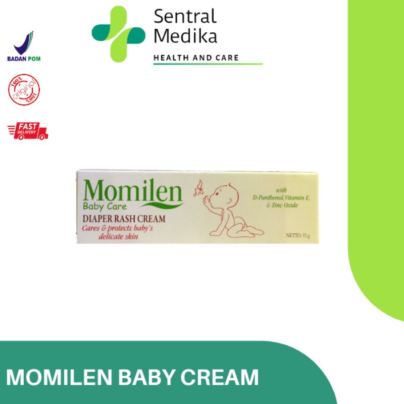 MOMILEN BABY CREAM 15 GR_Krim Ruam Popok