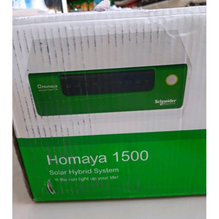 INVERTER HOMAYA HYBRID HOME SYSTEM INVERTER SINE WAVE 1500VA 24V