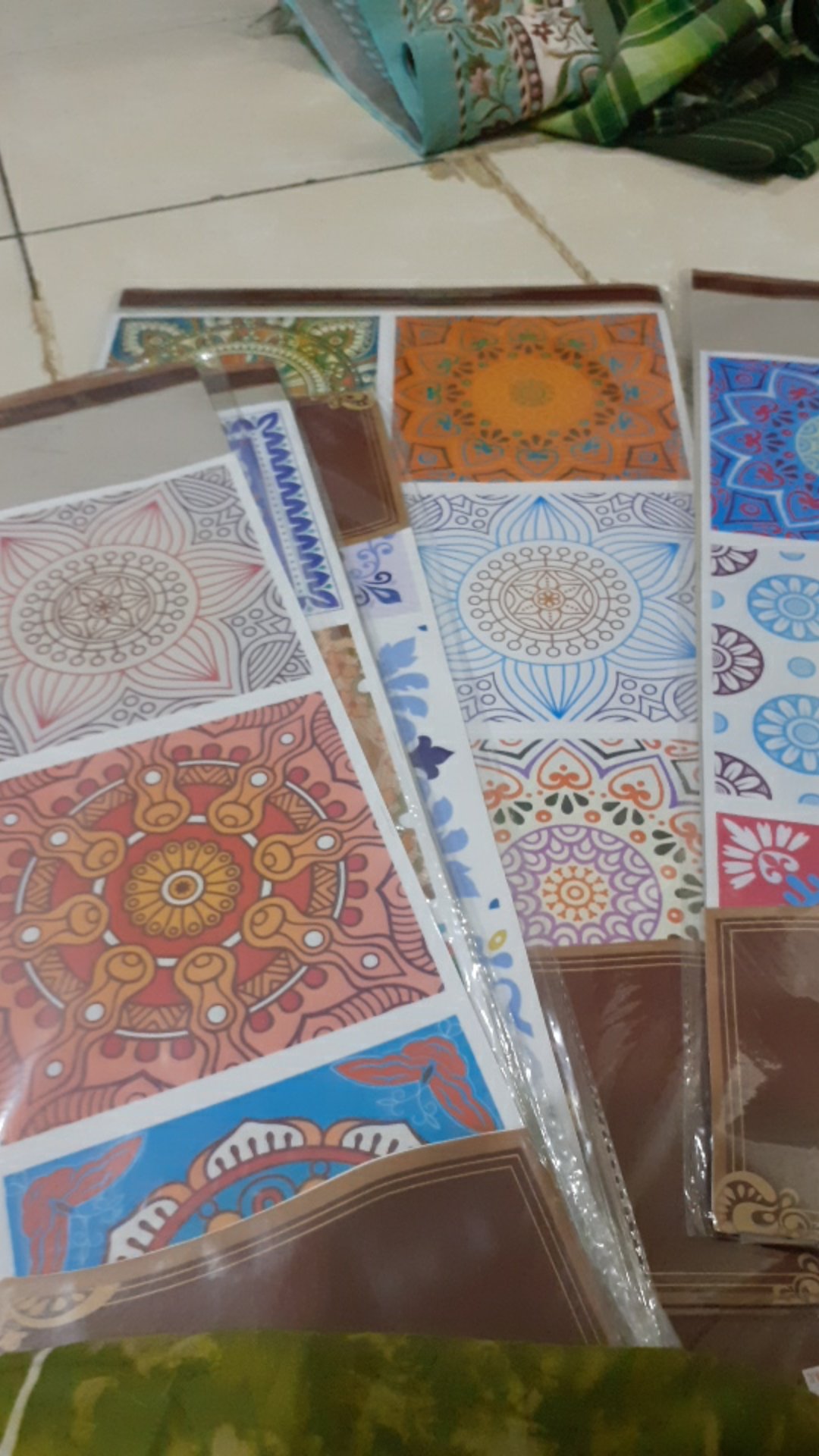 Sticker Tegel / Stiker Keramik / Stiker Dekorasi Sticker Murah