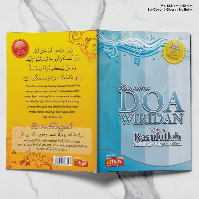 BUKU ISLAM BUKU AGAMA ISLAM BUKU SOUVENIR KUMPULAN DOA DOA WIRIDAN | BUKU SUNNAH
