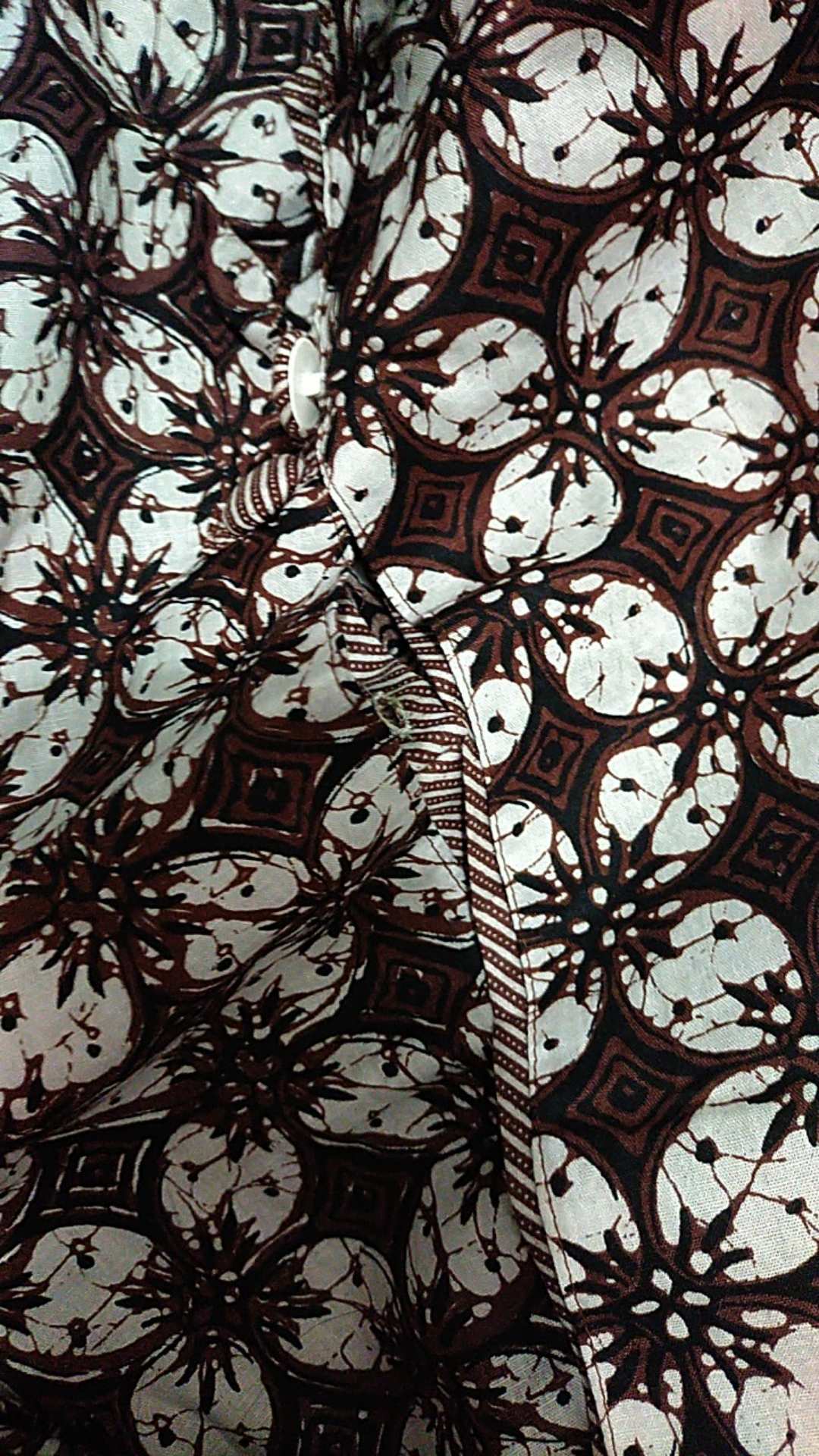 Ada Jumbo Blouse Batik Collata Blus Wanita Kancing Depan Katun Seragam Modern Premium Exclusive