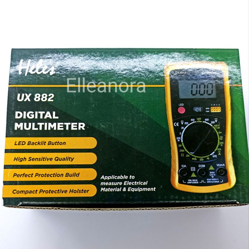 Multitester Multimeter Heles UX-882 UX882 882