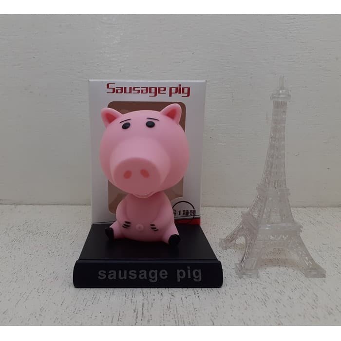 Pajangan Dashboard Mobil Pig Toy Story Hamm
