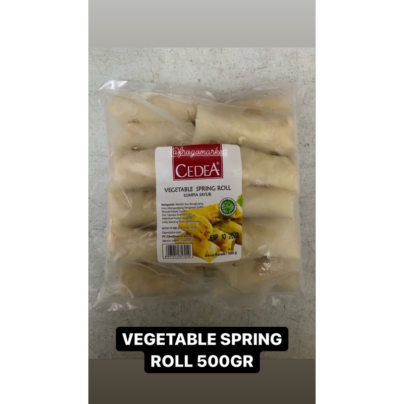 Vegetable Spring Roll Cedea 50gr