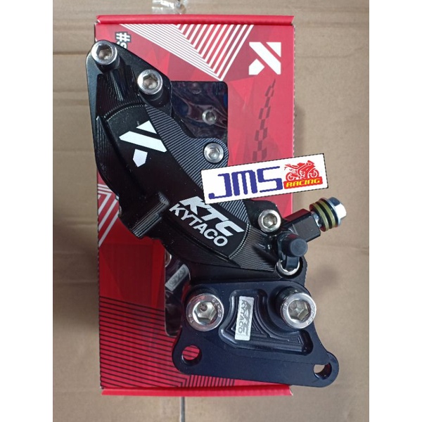 kaliper pala babi ktc kytaco 4 piston plus breket cnc nmax lama nmax new aerox pnp