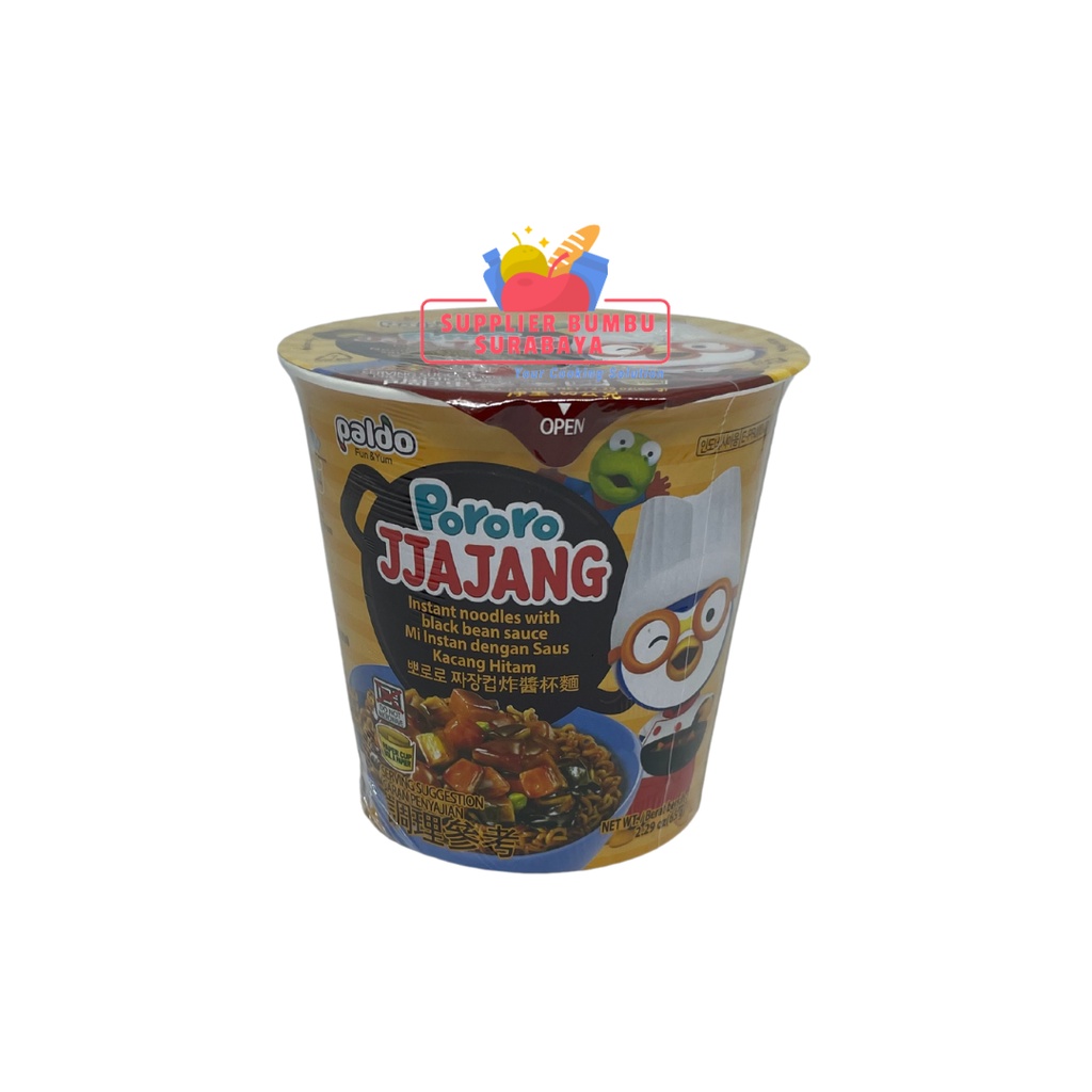Paldo Mie Pororo Jjajang Cup Noodle 65g Jjajangmyun Jjajangmen Korea