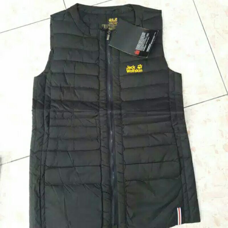 Jaket Rompi JWS Bulu Angsa - jaket lekbong - jaket outdoor - jaket gunung - jaket rompi