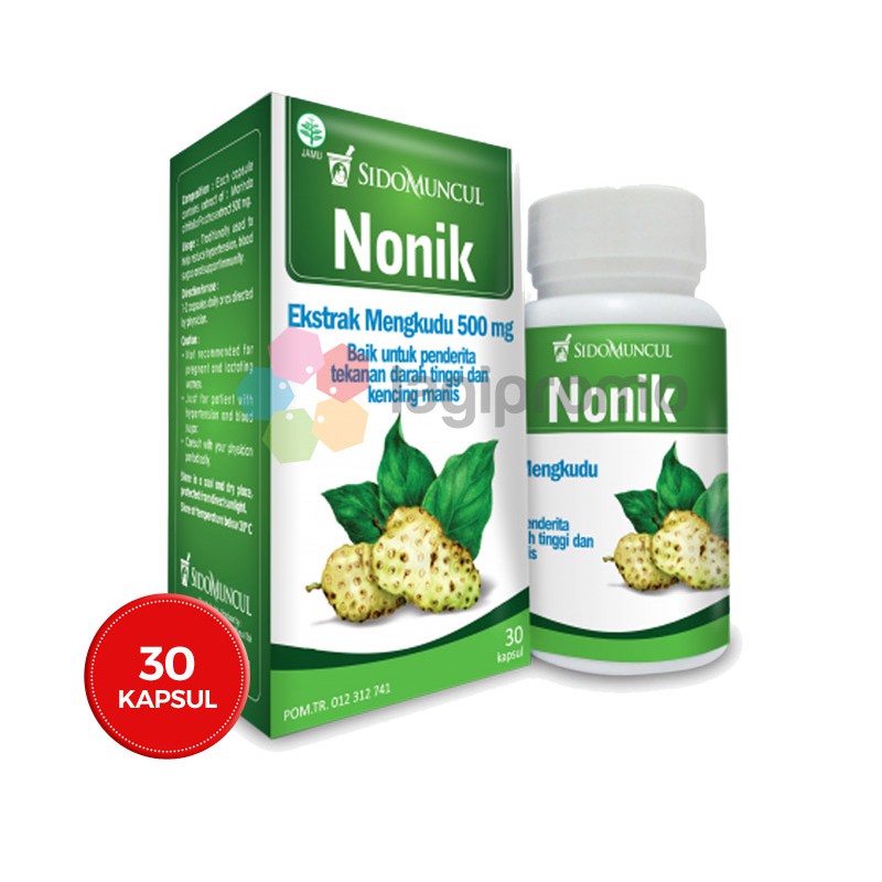Sido Muncul Nonik 30 Kapsul Obat Darah Tinggi Alami Sidomuncul