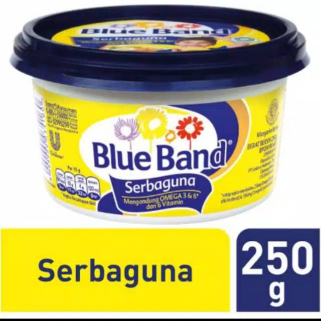 

Blue band margarine serbaguna BLUE BAND 250gr.