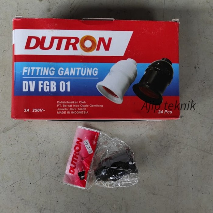 Fitting gantung fitting lampu gantung dutron