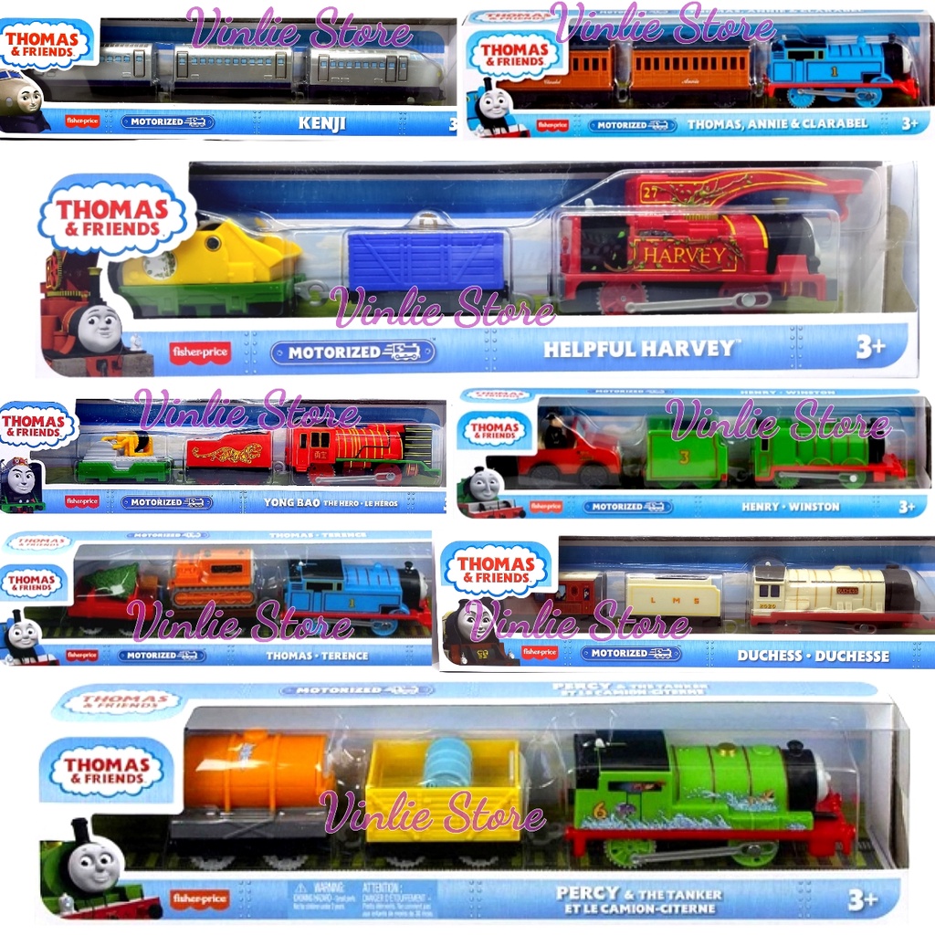 THOMAS & FRIENDS - THOMAS AND FRIENDS TRACK MASTER - MAINAN KERETA API THOMAS MOTORIZED  helpful har