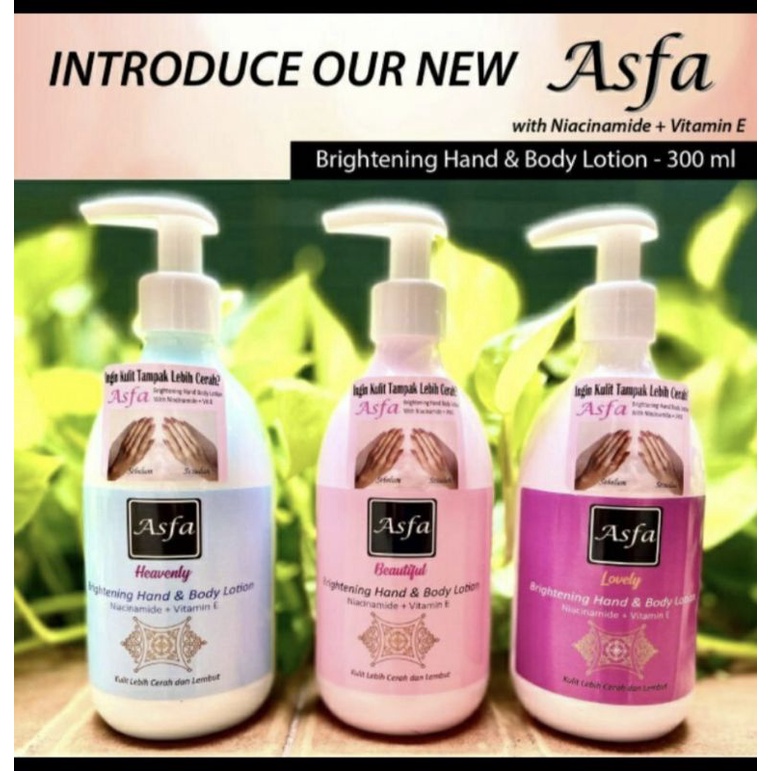 ASFA BRIGHTENING HAND & BODY//ASFA BODY LOTION