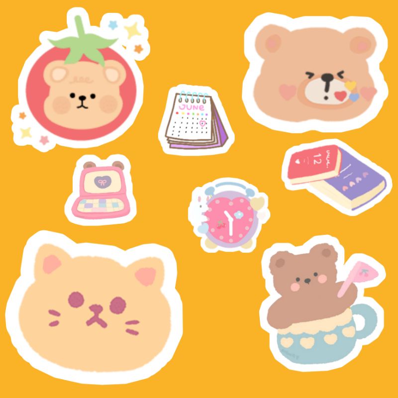 

STICKER WATERPROOF / VINYL AESTHETIC MURAH