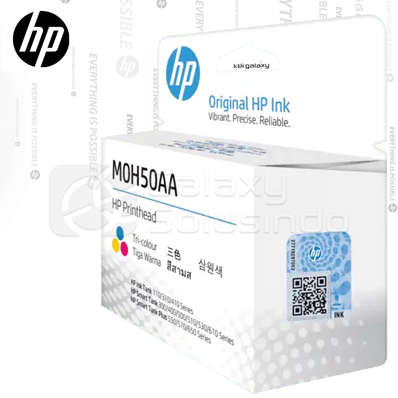 HP Printhead MOH50AA Color Cartridge - MOH50A Warna