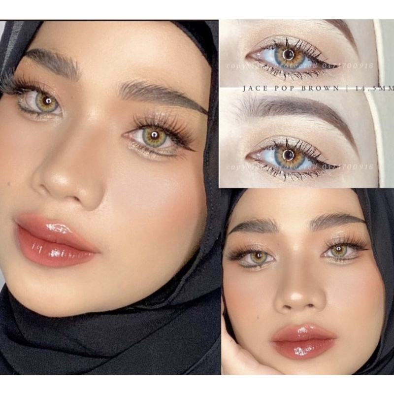 SOFTLENS KOREA JACE POP BROWN
