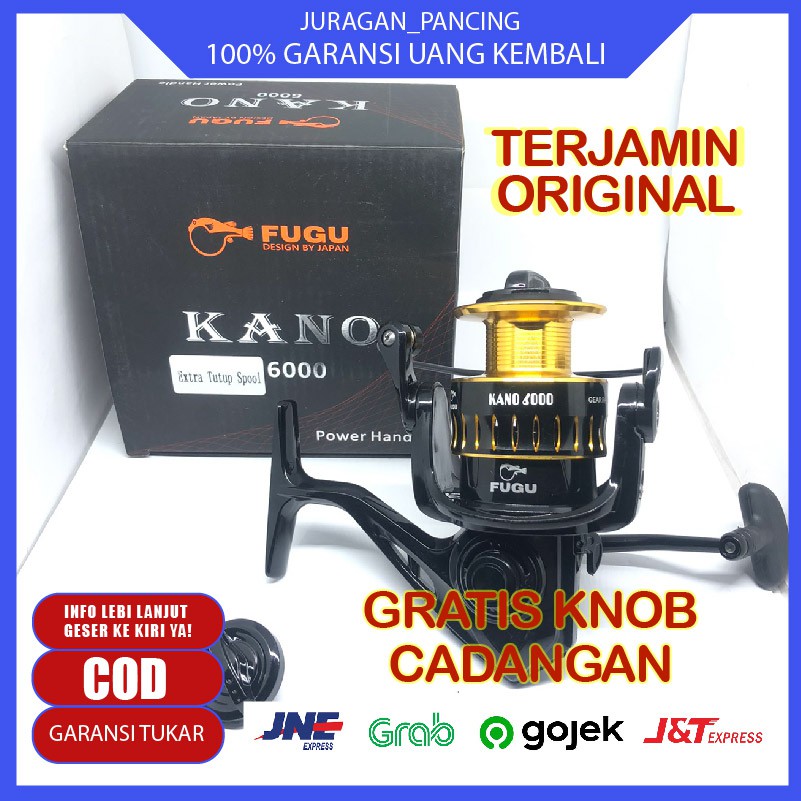 ALAT PANCING FISHING REEL FUGU KANO 6000 POWER HANDLE REEL LAUT