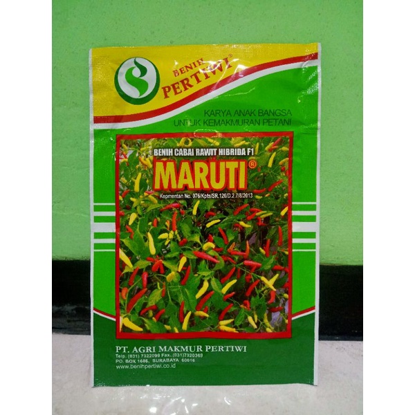 Benih Cabai Rawit  MARUTI F1 10gr (exp.Januari 2027)