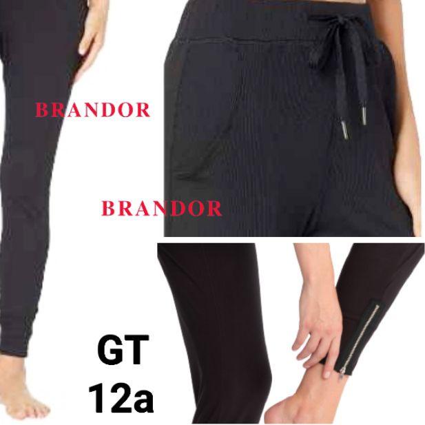 ➹ GTLG12 - JOGGER LEGGING ZIPPER - 2 SIDE POCKET By GOTTEX ✭