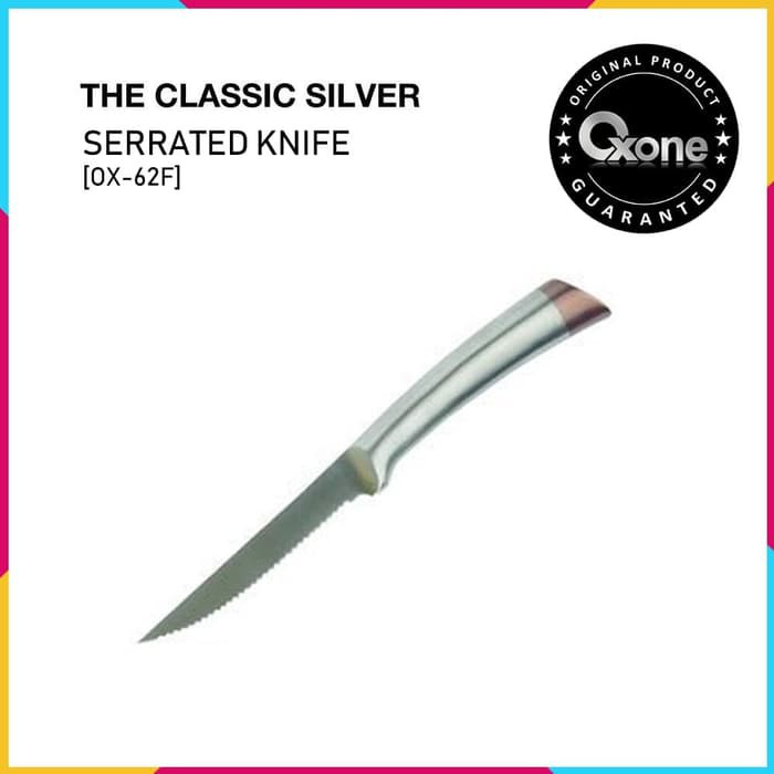 Pisau Dapur OXONE OX-62F Classic Serrated Knife 4.5&quot; - Stainless