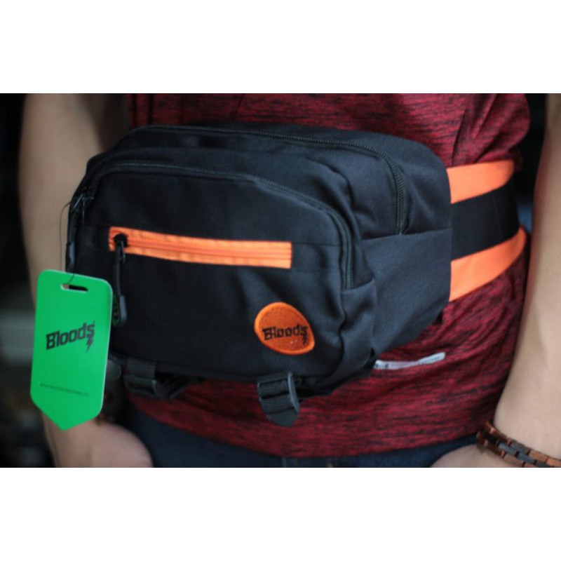 Waistbag Bloods termurah/Westbag pria /Tas pinggang