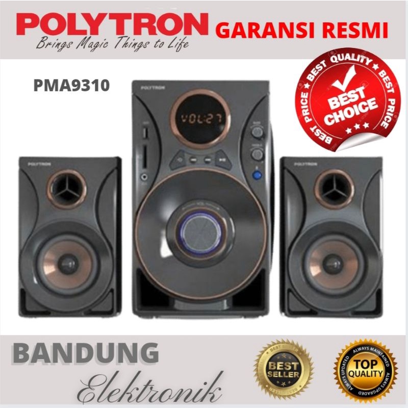 SPEAKER AKTIF POLYTRON PMA-9310 / PMA9310 , speaker bluetooth