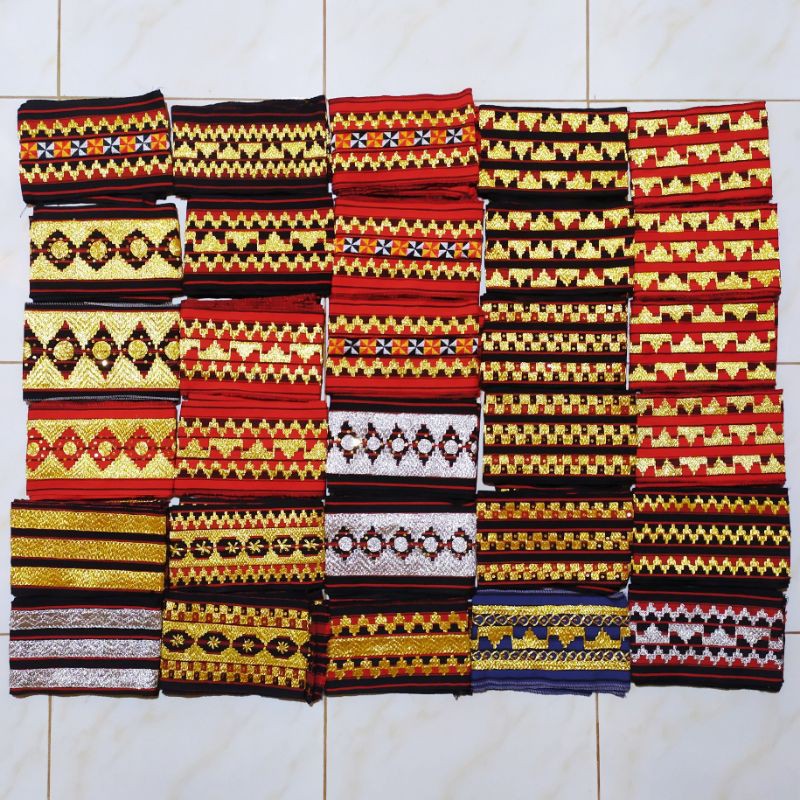Bisban / Selendang Tapis Lampung Motif Abung Murah-2