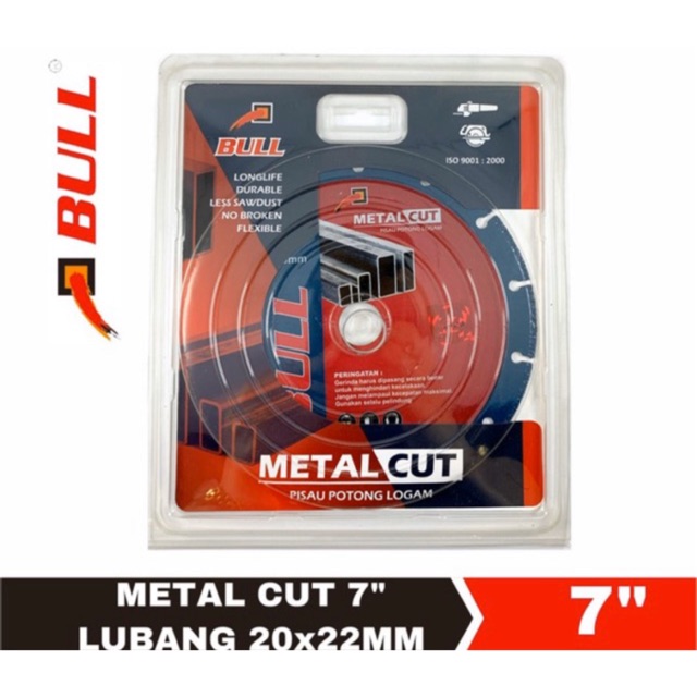 Batu Potong Besi Grenda Potong Besi Metal Cut 7 Bull
