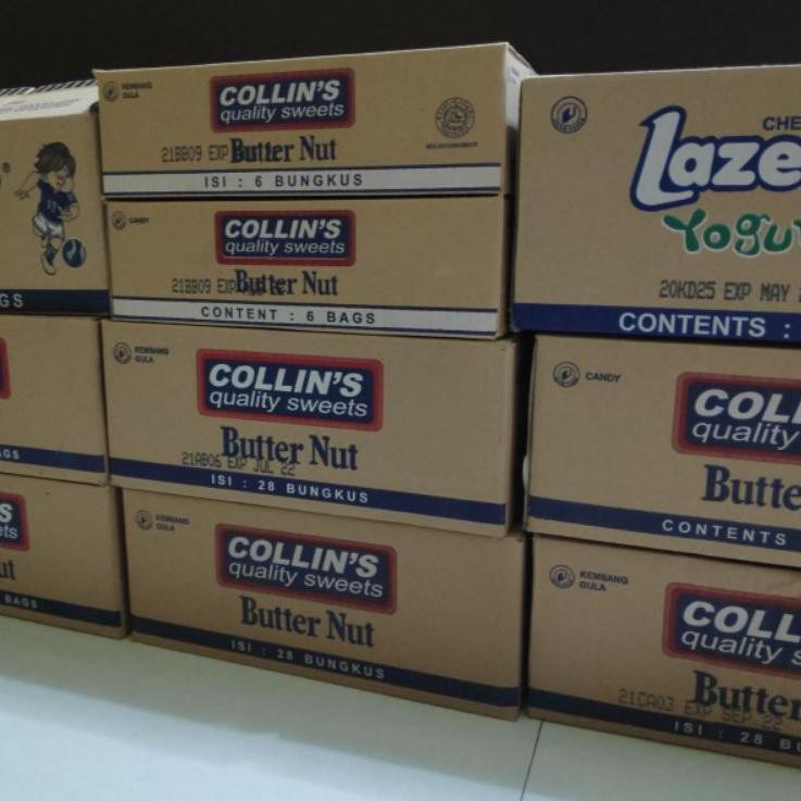 

BISA COD Permen Kacang Butternut Collins Jadul 50 Butir/160 Gram