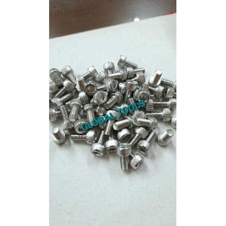 baut L stainless m5 x 10 baut 8 baut L4 baut 8 anti karat baut pendek THE A2-70