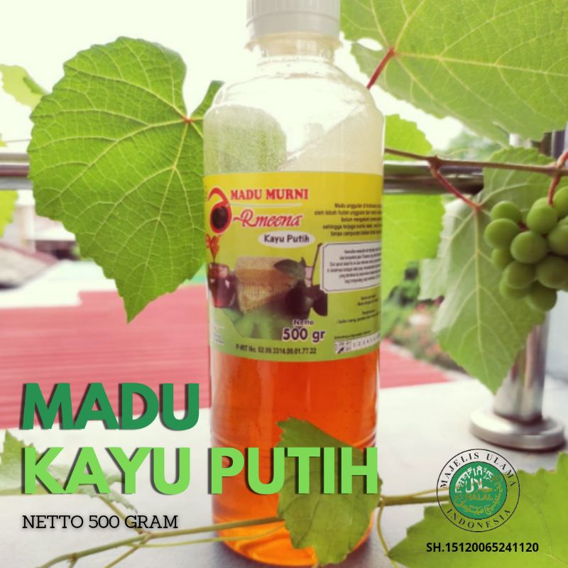 

Madu Kayu Putih 500 Gr - Madu Asli Murni Pure Raw Honey