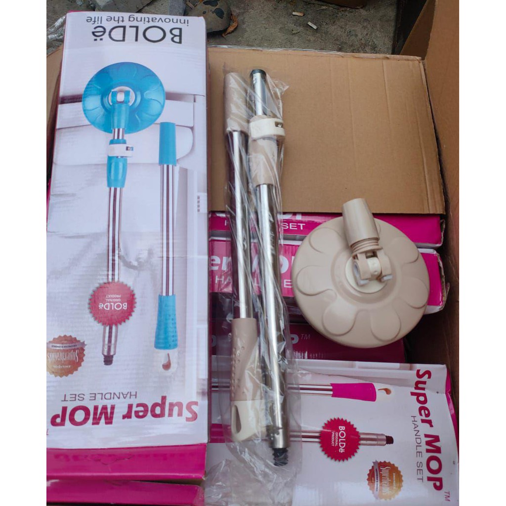 Tongkat Pel Handle Refill Super Mop/Gagang Pel