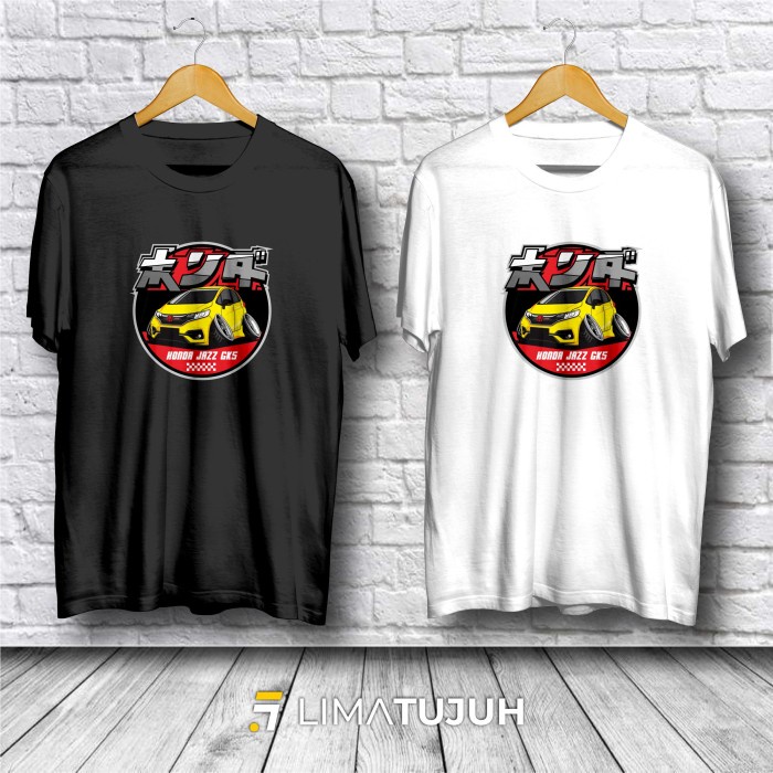Kaos Honda Jazz GK5 Japan Logo Baju Otomotif