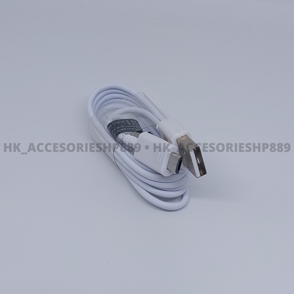 Kabel Data Samsung S7/  Note 4 / S5 / S6 / S6 EDGE / S7 EDGE / S8 / J2 PRIME / J5 / J7 / A3 dan Semua HP Colokan Micro USB ORIGINAL