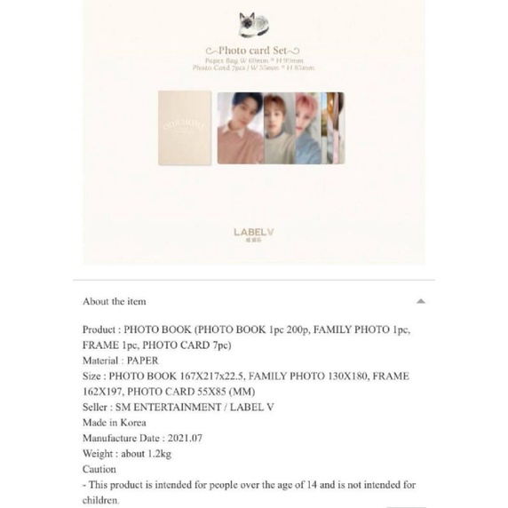 WayV Our Home Photobook sharing